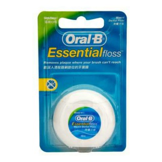 Oral-Bออรัลบีเอสเซนเชียลฟลอสไหมขัดฟันรสมินต์50เมตร
