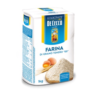 แป้ง ดับเบิลโอ - ดีเชคโก้, 1 กิโลกรัม Farina de Grano Tenero Tipo 00 - De Cecco, 1 kg