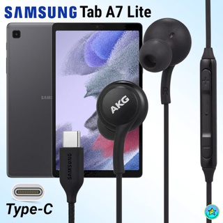 หูฟัง สมอลทอล์ค Samsung Tap A7 Lite  Type-C ซัมซุง เบสหนัก เสียงดี มีไมค์ ปรับระดับเสียง ลูกยาง ปรับโวลลุ่ม In Ear