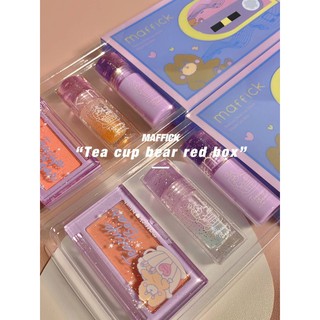 Maffick Tea Cup Bear red box เซ็ต 3 in 1 สุดคุ้ม