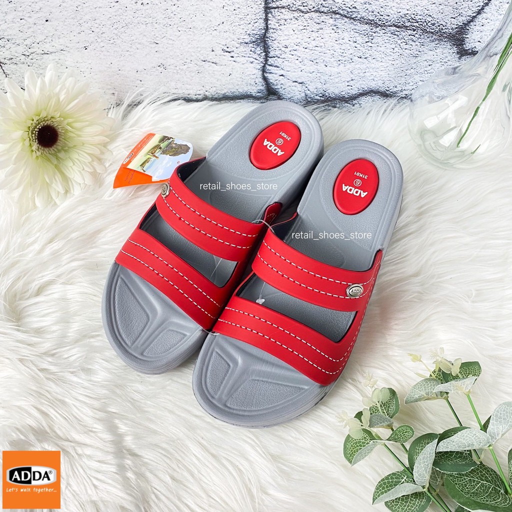 ภาพหน้าปกสินค้ารองเท้าเเตะผู้หญิง ADDA รุ่น 31K01-W1 ไซส์ 4-7 มี 7 สี จากร้าน retail_shoes_store บน Shopee