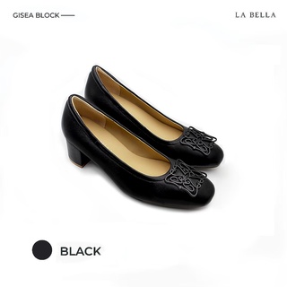 สินค้า LA BELLA รุ่น GISELA BLOCK - BLACK