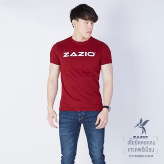 ภาพขนาดย่อของภาพหน้าปกสินค้าเสื้อยืดคอกลมผู้ชาย ZAZIO สีแดง รุ่น F.Forever เนื้อผ้า UltraSoft เสื้อยืดผู้ชาย เสื้อยืดสีพื้น เสื้อมินิมอล เสื้อซาซิโอ จากร้าน zaziomall บน Shopee