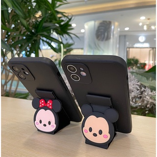 เคส Xiaomi MI POCO X5 X4 X3 NFC Pro 4G 5G M5 M5s C40 POCOX5 POCOX4 POCOX3 POCOM5 POCOM5s POCOC40 Protect Camera Mickey Mouse Stand Soft Case