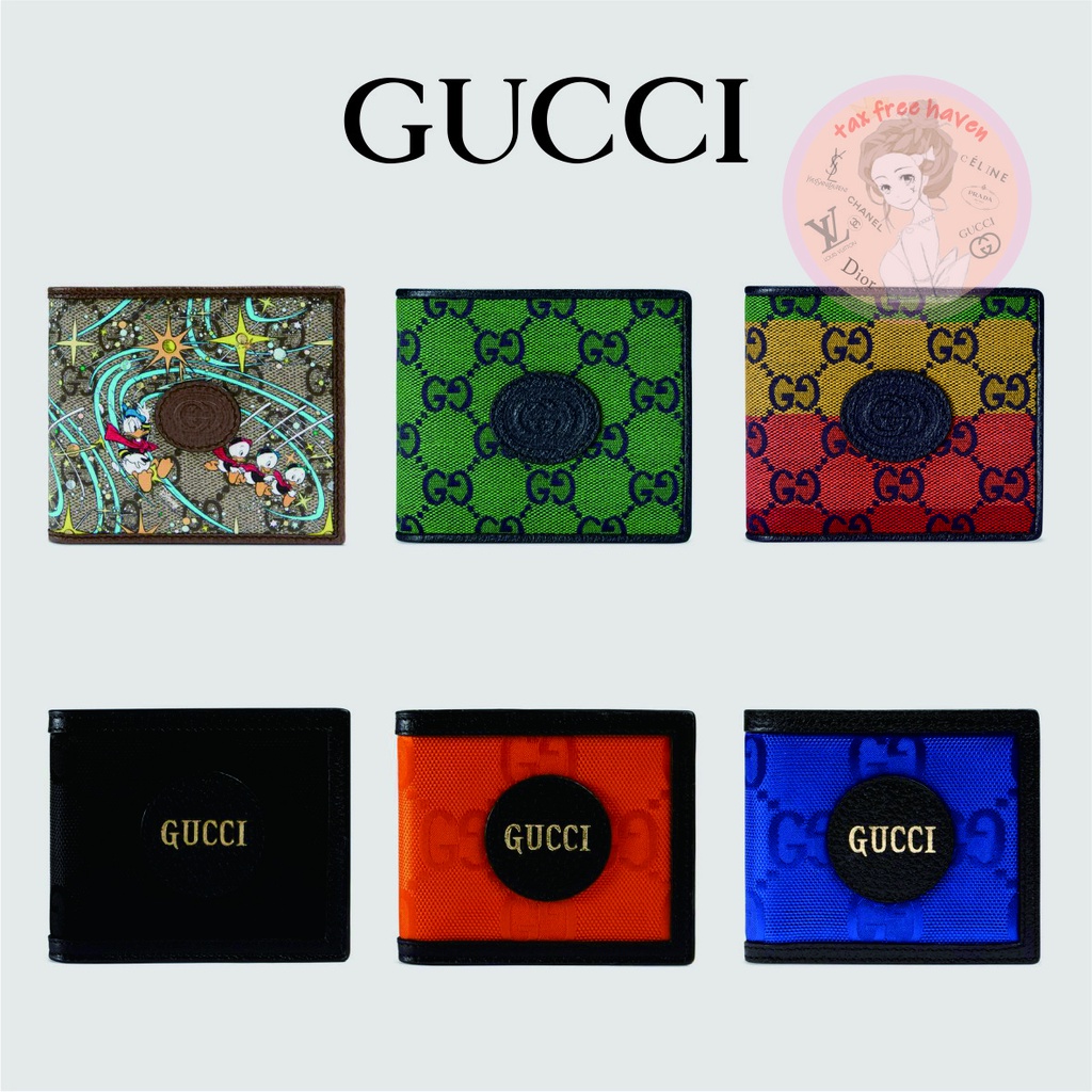 shopee-ราคาต่ำสุด-ของแท้-100-brand-new-gucci-gg-multicolor-wallet