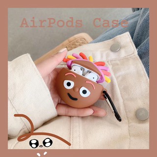 เคสAirpod Airpod Case หูฟัง Apple AirPods ซิลิโคน Apple AirPods ลาย เงาะป่า POD-1162