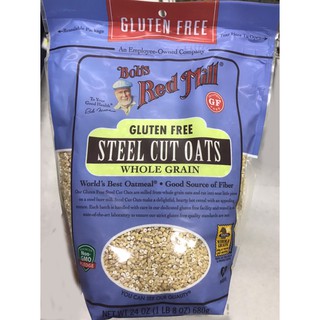 สินค้า Bob\'s Red Mill Gluten Free Steel Cut Oats 24 oz (680 กรัม)