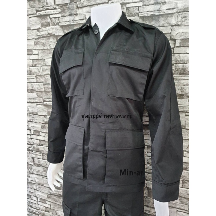 ภาพหน้าปกสินค้าชุดเวสสีดำทหารพราน,ชุดเวสสีดำ จากร้าน pradubyod บน Shopee