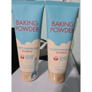 ETUDE Baking Powder B.B Deep Cleansing Foam (160 ml) อีทูดี้ โฟมล้างหน้า