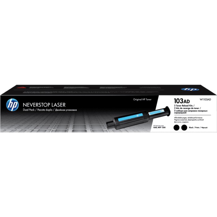 hp-w1103ad-103ad-dual-pack-black-original-laser-toner-reload-kit-ใช้สำหรับ-hp-neverstop-laser-1000-mfp-1200-earth-shop