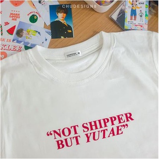 เสื้อยืด t-shirt / NOT SHIPPER BUT ??? ได้ทุกคู่ชิปบนโลก: เลือกคำ - ศลป ที่ต้องการได้ / สกรีน คำ และ ชื่อ oversize เสื้อ