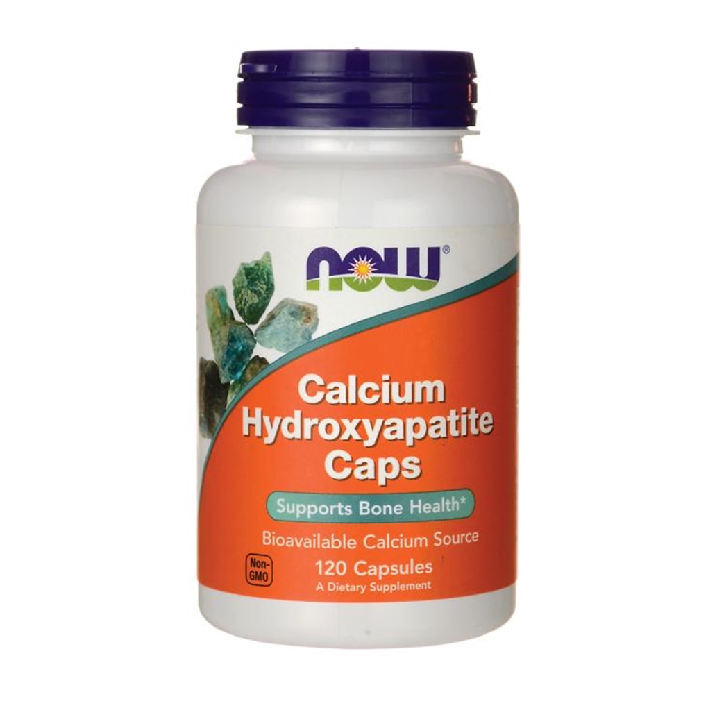 Now Foods Calcium Hydroxyapatite Caps / 120 Capsules #049300 | Shopee ...