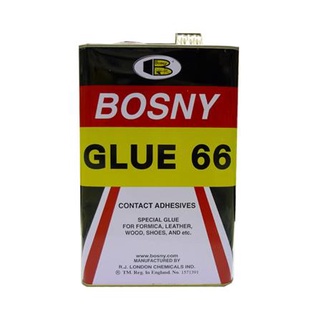 Dee-Double กาวยาง BOSNY B206-16 3 ลิตร สีเหลือง เครื่องมือช่าง กาวพลังตะปู กาว