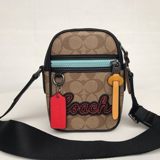 Coach F72930กระเป๋าสะพายไห กระเป๋าใบเล็กของผู้หญิง กระเป๋า crossbody สำหรับผู้หญิงยุโรปและอเมริกา