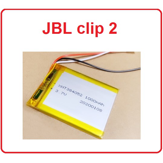 ภาพหน้าปกสินค้าclip2 JBL clip 2 แบตเตอรี่ 3.7v 1200mAh 384052 ประกัน 6เดือน จากร้าน chai_mobile บน Shopee