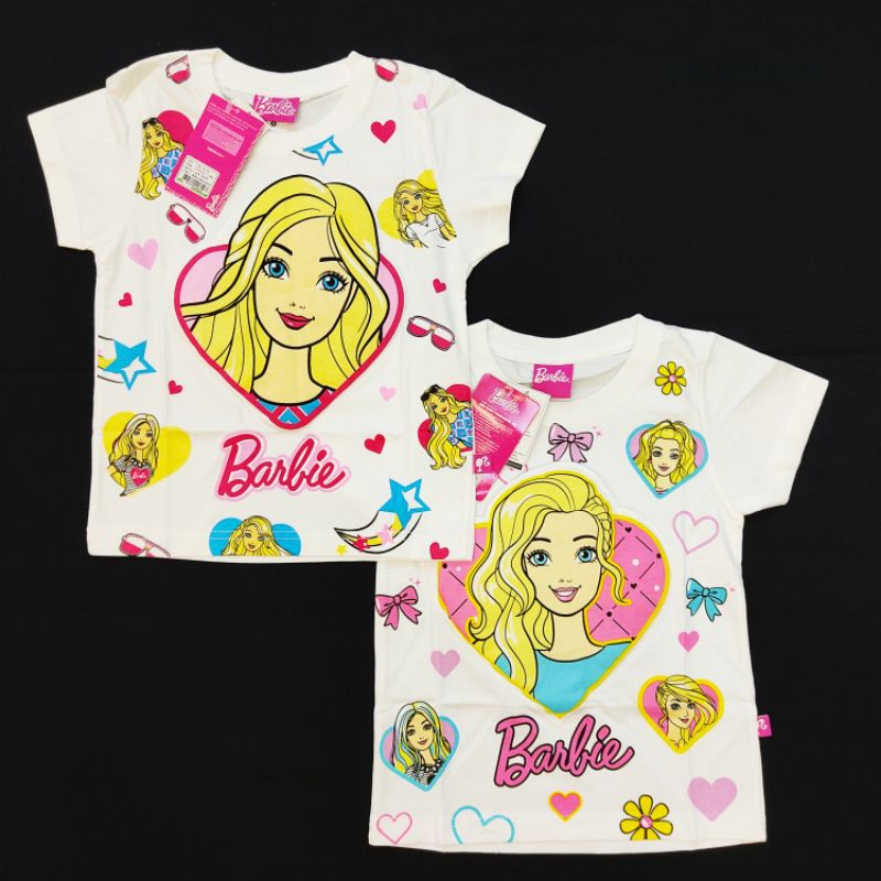 เสื้อยืดเด็ก-บาร์บี้-barbie-ลิขสิทธิ์