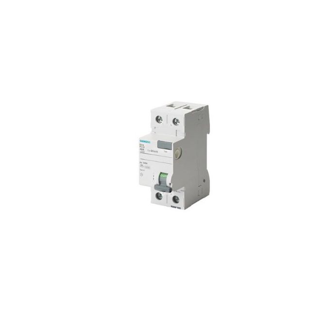 5SV4312-0 SIEMENS RCCB, 2-pole, type AC, In: 25 A, 30 mA, Un AC: 230 V ...