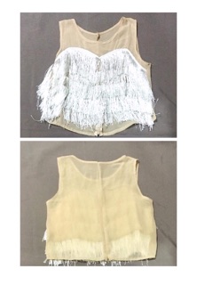 ชุด-set-เสื้อฟรุ้งฟริ้ง-กางเกงเอวสูง
