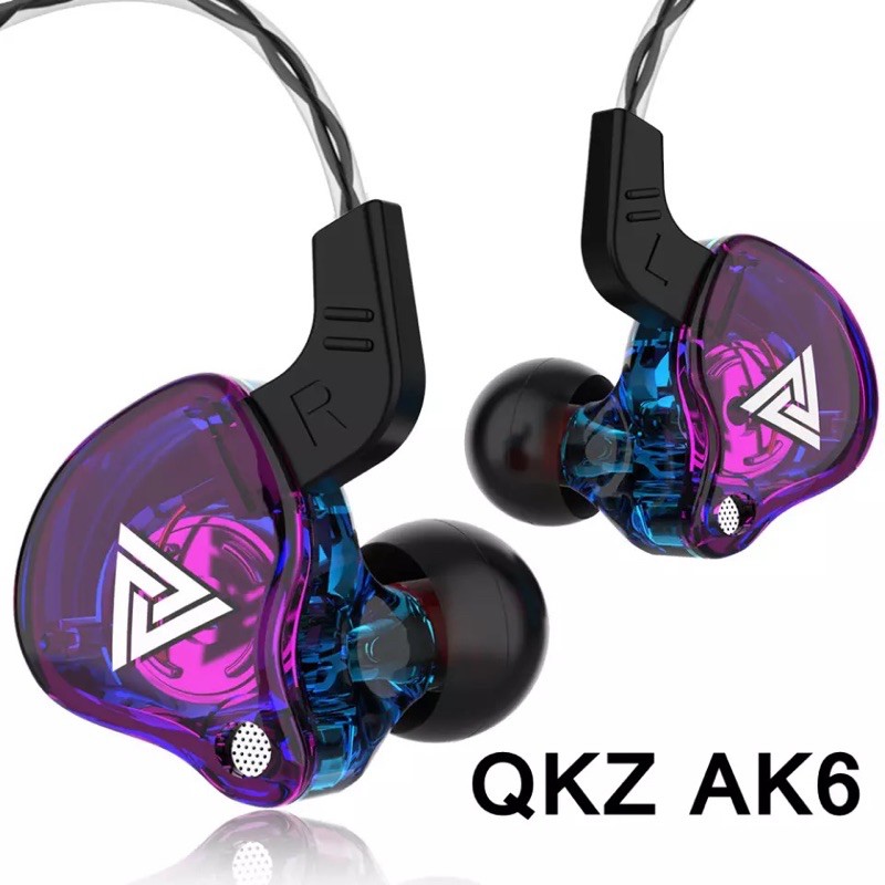 ภาพสินค้าหูฟัง QKZ รุ่น AK6 in ear สายยาว 1.2 เมตร ของแท้100% หูฟังเสียบสาย สำหรับโทรศัพท์ จากร้าน lemimall บน Shopee ภาพที่ 8