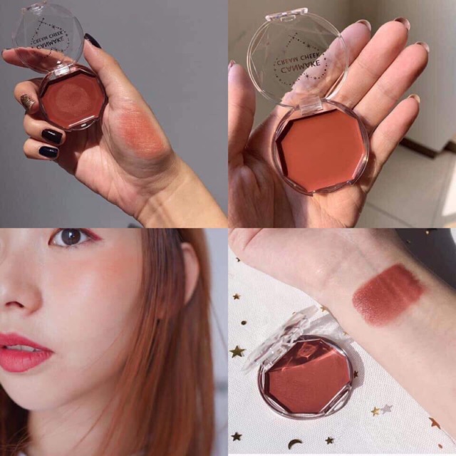Canmake Cream Cheek สีเบอร์ 16 (Almond Terracotta) สียอดฮิต | Shopee  Thailand