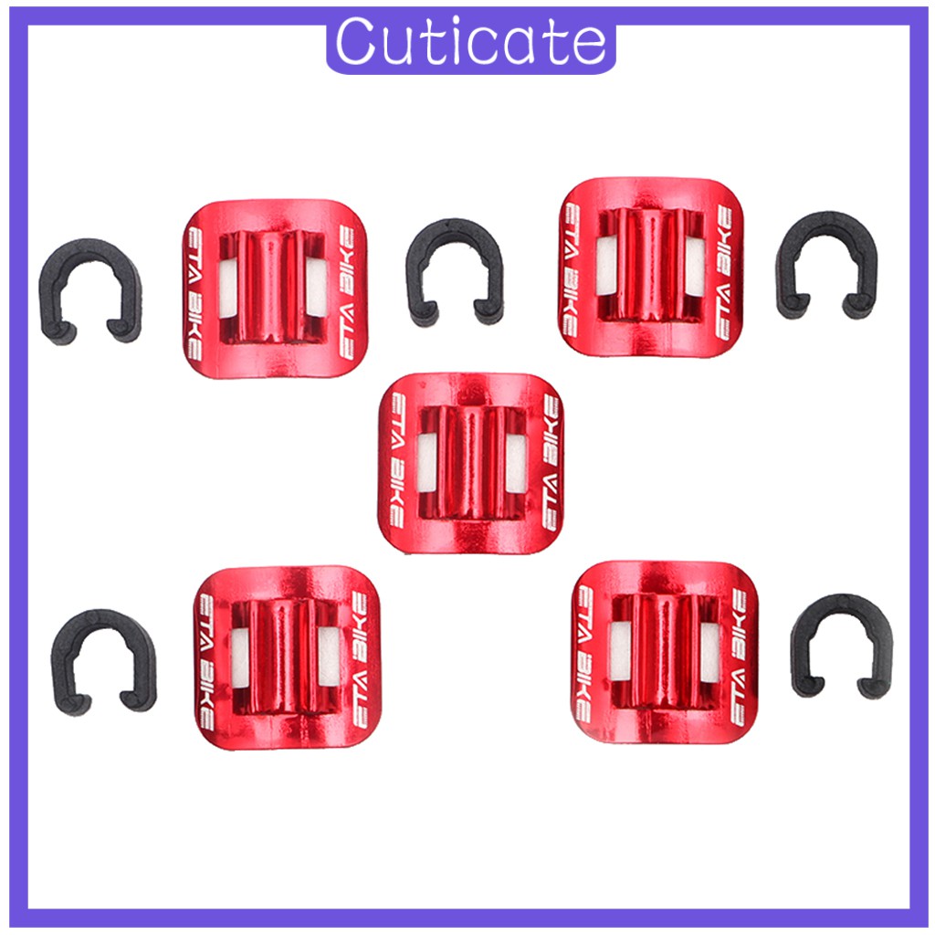 cuticate-คลิปยึดสายเบรคจักรยานเสือภูเขา-5-ชุด