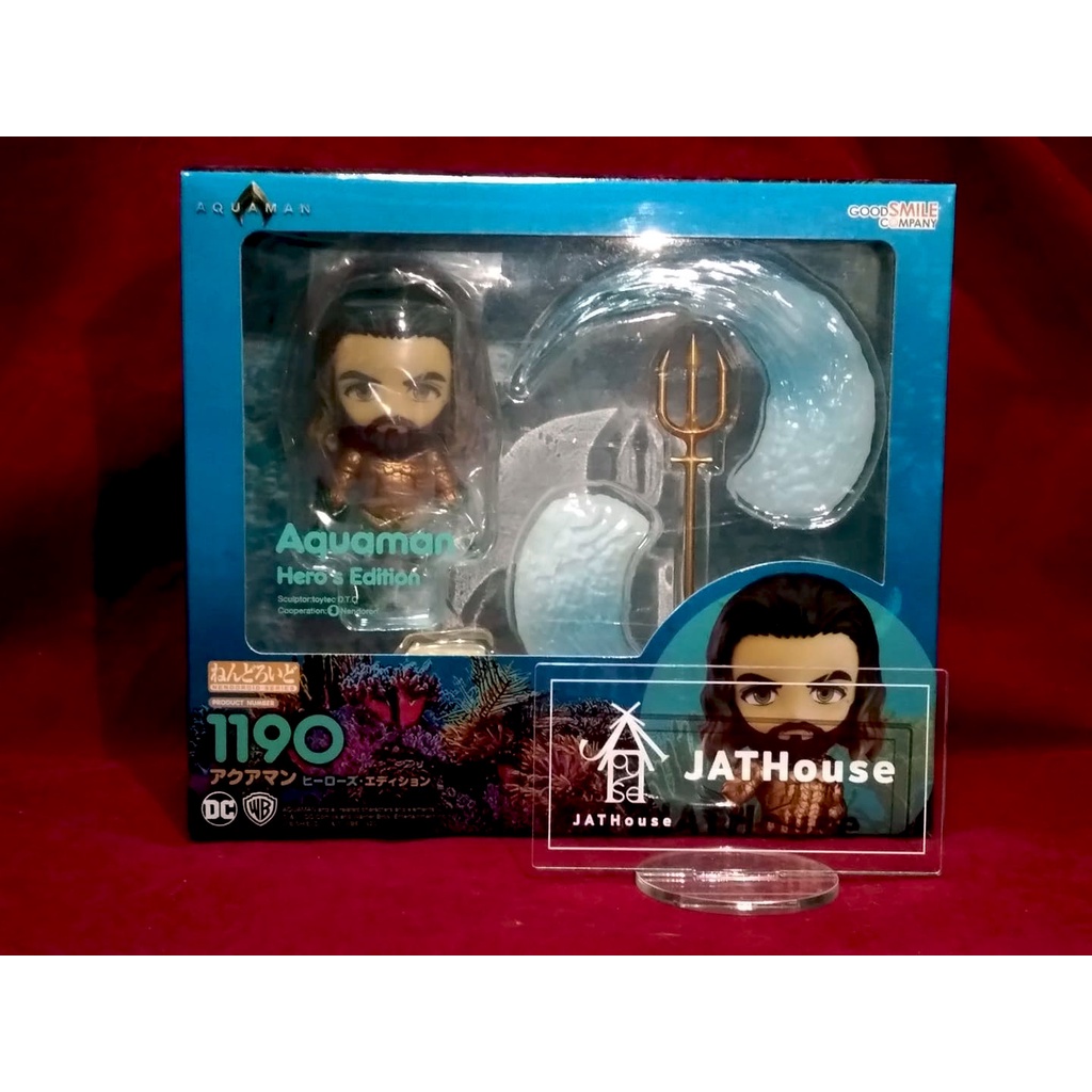 新品】ねんどろいど わざとらしい 1190アクアマン ヒーローズ