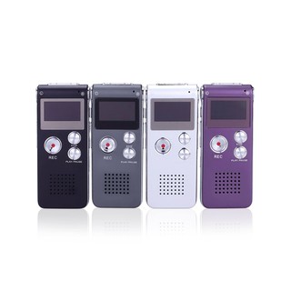 Portable LCD Screen 8GB Digital Voice Recorder Telephone Audio Recorder MP3 Player Dictaphone Black