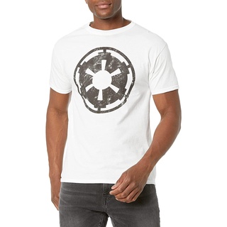 เสื้อยืดคอวีผู้ชาย Star Wars Mens Empire Emblem T-Shirt t shirt men cotton