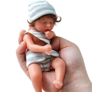 ภาพขนาดย่อของสินค้าLoner ตุ๊กตาเด็กผู้หญิงน่ารักเสมือนจริงขนาดมินิ 6in/15ซม.สําหรับตกแต่งตุ๊กตาเด็กผู้หญิง/ผมหยิก