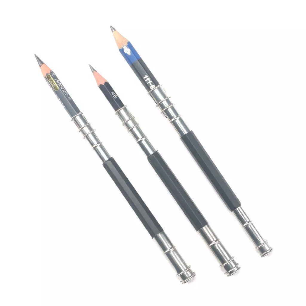 rex-tt-1-pcs-pencil-extender-ปลอกต่อดินสอ-ที่ต่อดินสอ-สำหรับต่อดินสอไม้-ด้ามต่อดินสอไม้