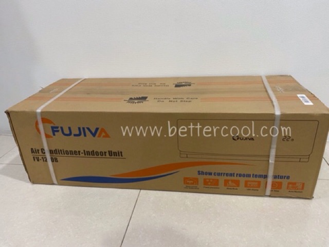 คอล์ยเย็น-fujiva-12000-btuพร้อมรีโมทไร้สาย-มีหน้าจอแสดงอุณหภูมิ-อะไหล่แอร์-สำหรับซ่อม