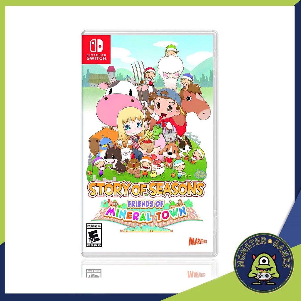 ภาพหน้าปกสินค้าStory of Seasons Friends of Mineral Town Nintendo Switch Game แผ่นแท้มือ1   (Story of Seasons Switch)