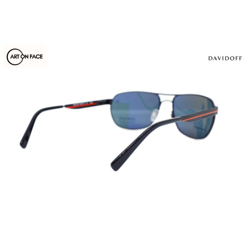 แว่นตากันแดด-davidoff-eyewear-กรอบโลหะ-เลนส์โพลาไรส์-ทรงนักบิน