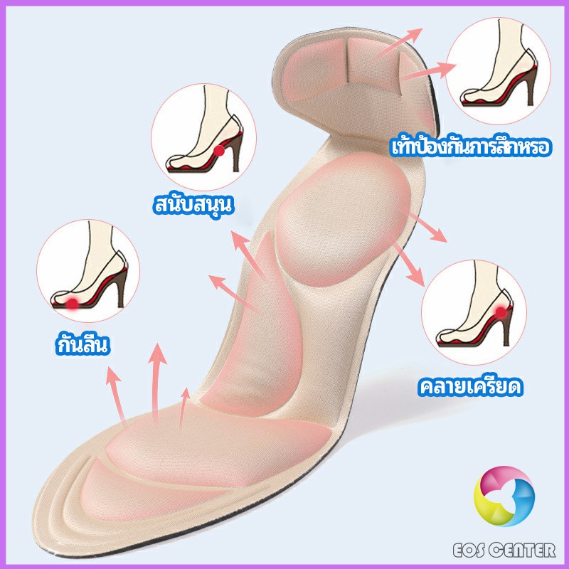 ec-แผ่นพื้นรองเท้านิ่ม-ดูดซับเหงื่อดี-พื้นรองเท้าโฟม-7d-2-in-1-ใช้ได้ทั้งรองเท้าคัชชูผู้ชาย-insole