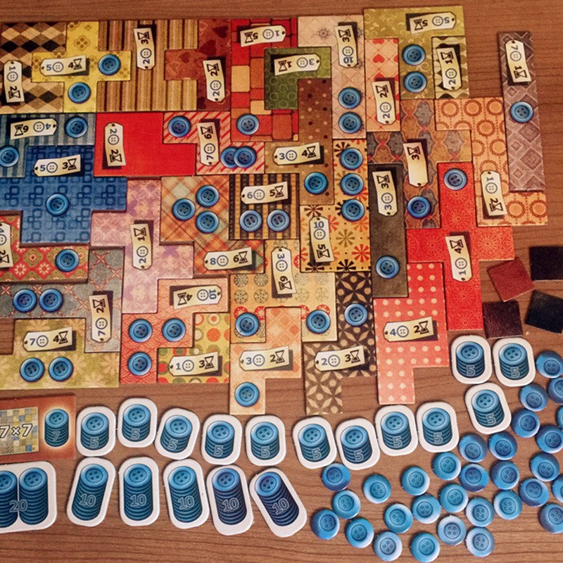 ภาพหน้าปกสินค้าPatchwork Board game - บอร์ดเกม เย็บผ้า Patch work จากร้าน ugfodvpseu บน Shopee
