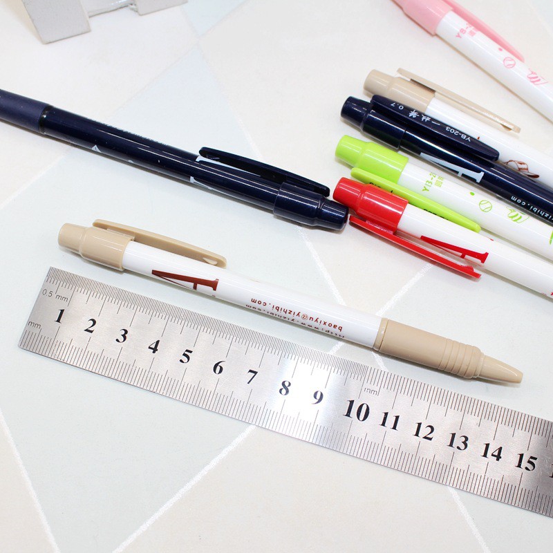 ภาพสินค้าปากกากดลูกลื่น Ball Pen S2 0.5( น้ำเงิน )ชิ้นละ 3 บาท ️พร้อมส่ง( สุ่มลายสุ่มสี)Ohwowshop ราคาส่ง ปากกาลูกลื่น ปากกาแบบกด จากร้าน ohwowsitthiphum บน Shopee ภาพที่ 4