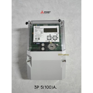 มิตซูบิชิ มิเตอร์อิเล็กทรอนิกส์(ดิจิตอล) SMW110-C01E ขนาด 5(100)A ELECTRONIC METER (DIGITAL)