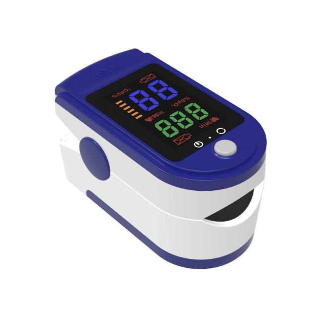 fingertip-oximeter-เครื่องวัดออกซิเจนปลายนิ้ว-วัดชีพจร-วัดค่า-spo2-ตรวจชีพจร