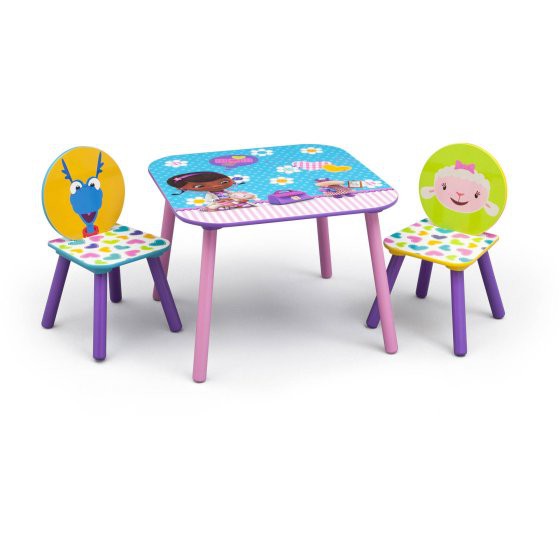 Disney Jr. Doc McStuffins Table and Chairs Set Multi Color Shopee Thailand