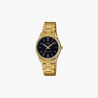 ภาพหน้าปกสินค้า[ประกันร้าน] CASIO นาฬิกาข้อมือผู้หญิง Standard Gold รุ่น LTP-V005G-1BUDF-S ที่เกี่ยวข้อง
