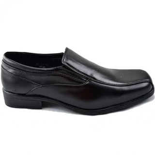 รองเท้าคัดชูผู้ชาย USB สีดำล้วน เป็นรองเท้าสำหรับใส่เรียน หรือใส่ทำงาน ทำจากวัสดุเกรดพรีเมี่ยม
