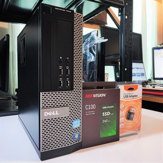 ภาพหน้าปกสินค้าคอมพิวเตอร์มือสอง DELL Optiplex 7010 - CPU Core i5-3470@3.20GHz | SSD 120/240 GB | พร้อมเชื่อมต่อ WIFI 5 GHz. สภาพสวย A+ ที่เกี่ยวข้อง