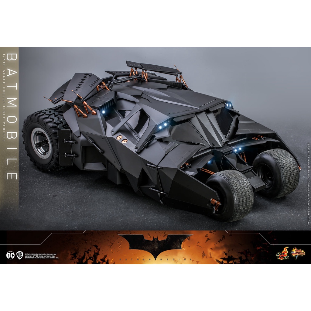 ฟิกเกอร์-ของสะสม-hot-toys-mms596-1-6-batman-begins-batmobile