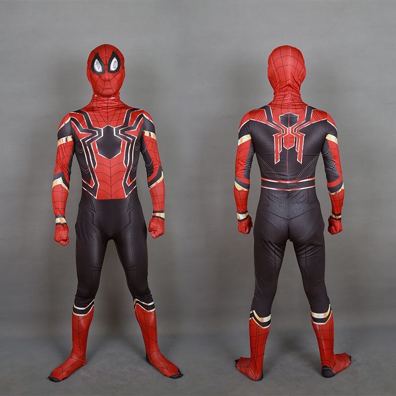 ชุดคอสเพลย์-marvel-spider-man-สําหรับเด็ก-และผู้ใหญ่