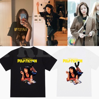 BLACKPINK JENNIE ROSÉ TWICE NAYEON เสื้อแบบโรเซ่ เจนนี่ นายอน pulp-fiction&lt;2022&gt;