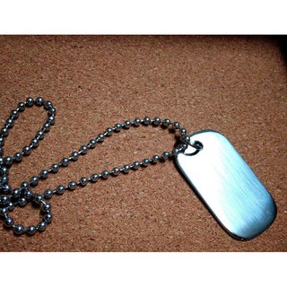 สร้อยสแตนเลส DOG TAG Military Style