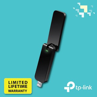 WIRELESS USB ADAPTER (ยูเอสบีไวไฟ) TP-LINK ARCHER-T4U DUAL BAND AC1300   ประกัน lifetime