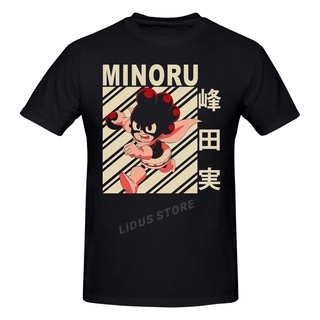[S-5XL]เสื้อยืด ผ้าฝ้าย พิมพ์ลายกราฟฟิค My Hero Academy Minominetavintageharajuku สไตล์ญี่ปุ่น สําหรับผู้ชาย