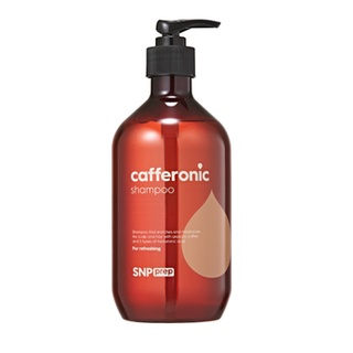 [ พร้อมส่ง ]SNP Prep Cafferonic Shampoo 500ml แชมพูทำความสะอาดหนังศีรษะและเส้นผม ช่วยแก้ปัญหาผมแห