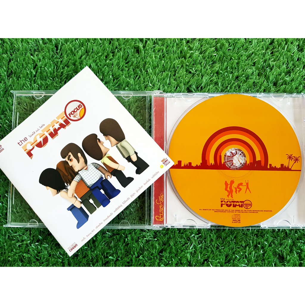 cd-แผ่นเพลง-วงโปเตโต้-potato-อัลบั้ม-focus